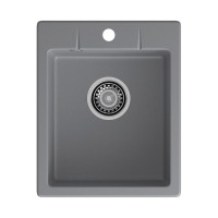 Кухонная мойка GranFest QUARZ GF-UR-240 (темно-серый)