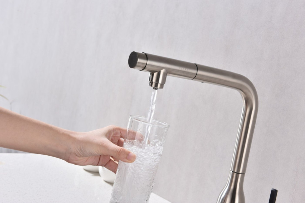 Смеситель Paulmark Viper Vi213105-NI (никель)