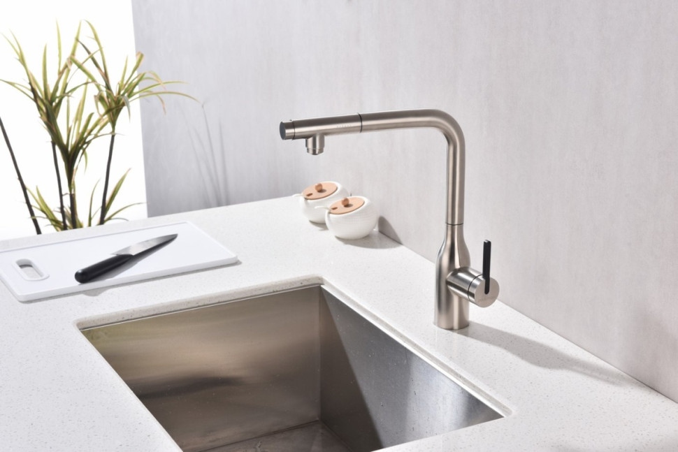 Смеситель Paulmark Viper Vi213105-NI (никель)