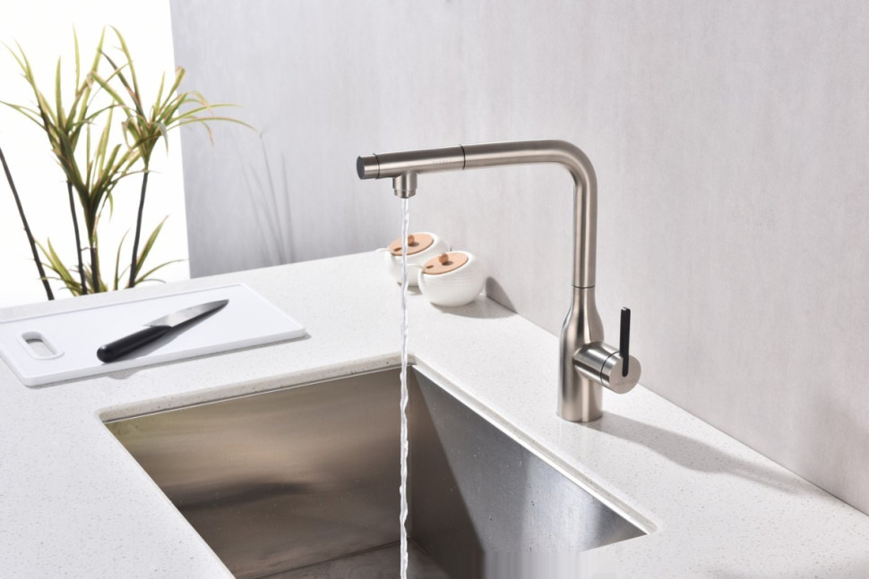 Смеситель Paulmark Viper Vi213105-NI (никель)