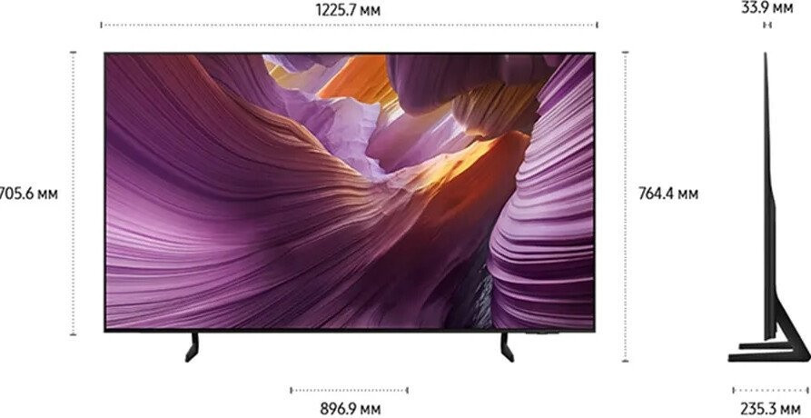 Телевизор Samsung OLED S85F QE55S85FAEXRU Телевизор Samsung OLED S85F QE55S85FAEXRU