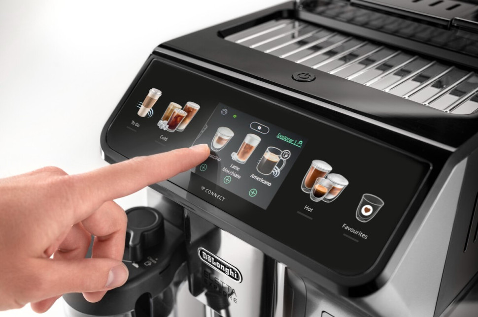 Кофемашина Delonghi Eletta Explore ECAM450.65.S