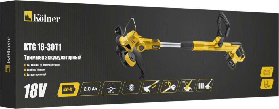 Триммер Kolner KTG 18-30T1 (с 1-им АКБ) Триммер Kolner KTG 18-30T1 (с 1-им АКБ)