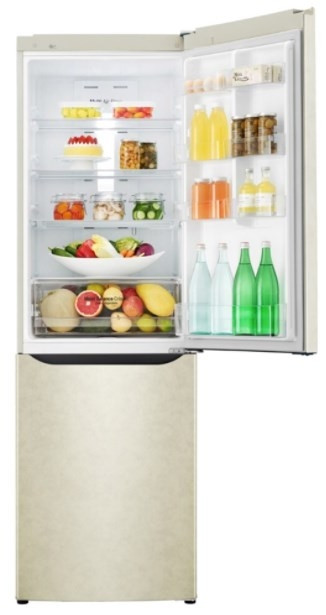 Холодильник с нижней морозильной камерой LG GA-B419SEHL