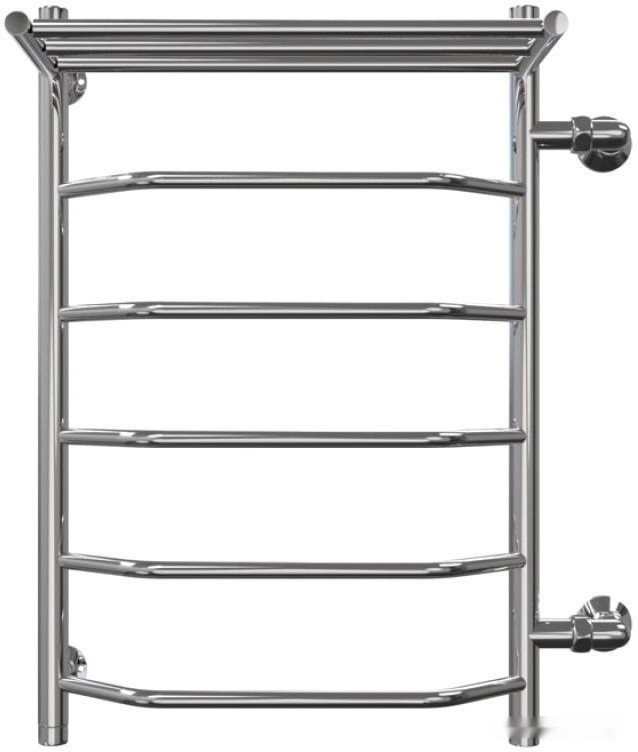 Полотенцесушитель Granula Трапеция, с полочкой боковое подключение правое 50х80 см Полотенцесушитель Granula Трапеция, с полочкой боковое подключение правое 50х80 см