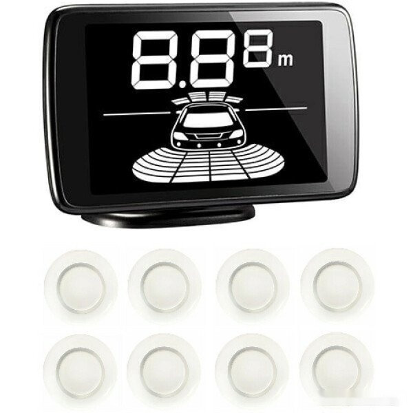 Парковочный радар Parkmaster 238 (белый)