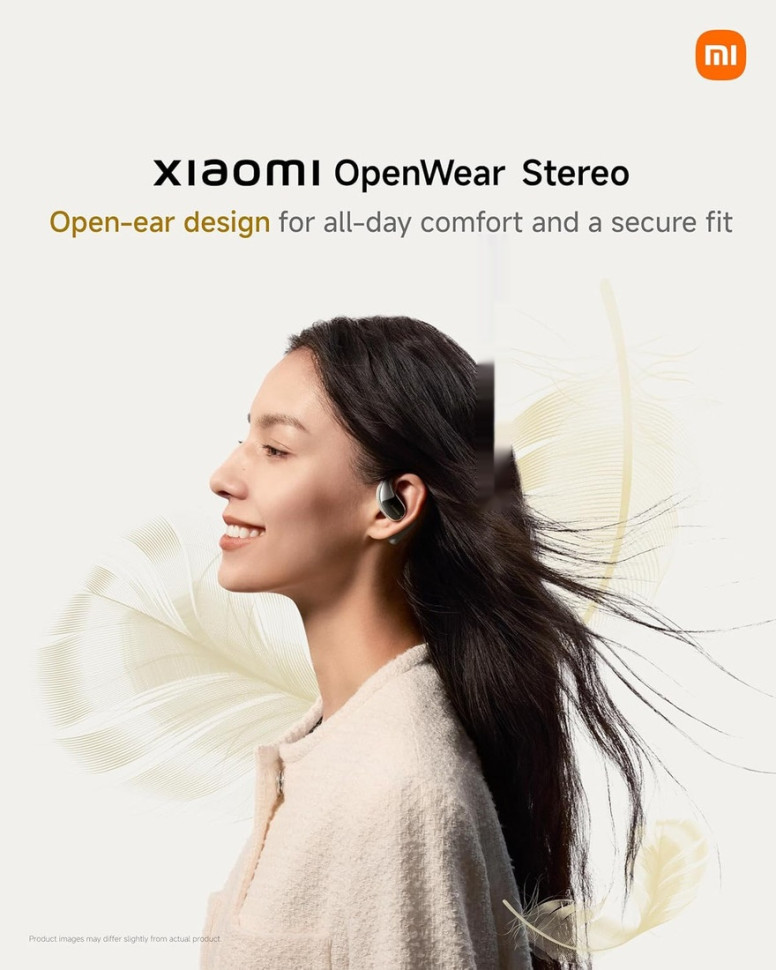 Наушники Xiaomi OpenWear Stereo M2319E1 (песочный, международная версия) Наушники Xiaomi OpenWear Stereo M2319E1 (песочный, международная версия)