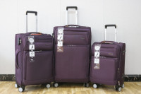 Чемодан Monza 8038# (S, фиолетовый)