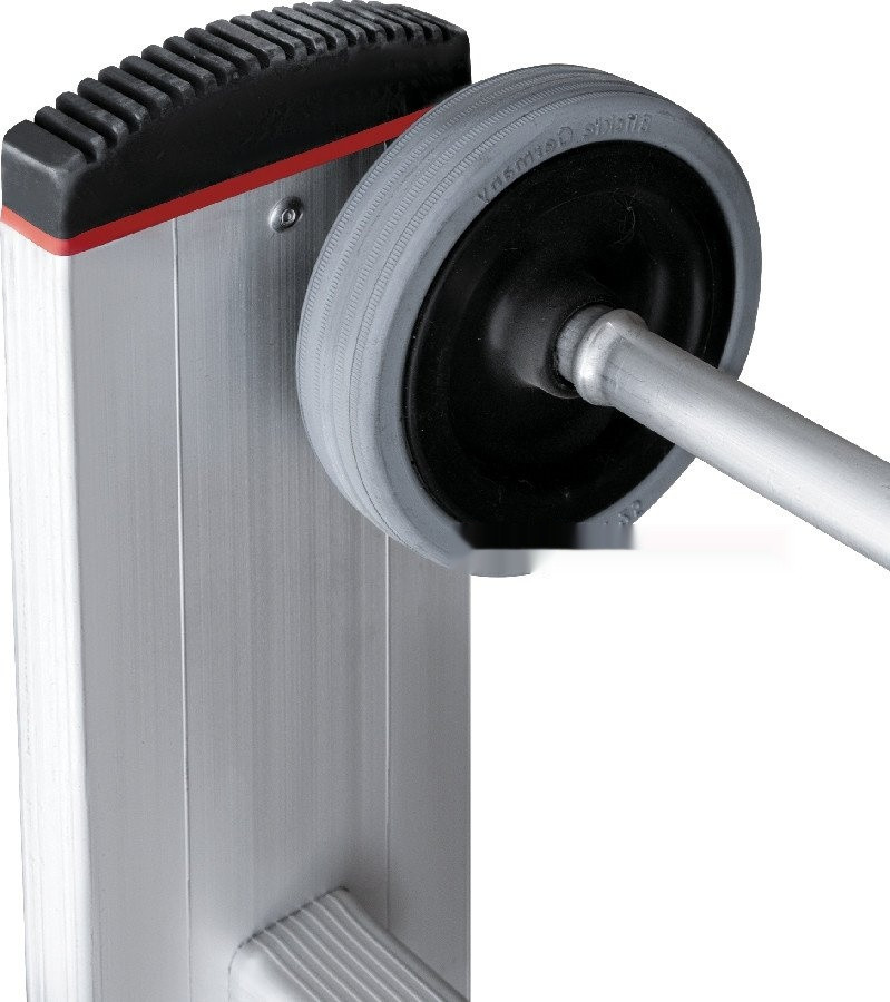 Лестница Новая Высота NV 525 трёхсекционная с тросовой тягой 3x12 ступеней