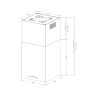 Вытяжка Korting KHA 45970 N Cube