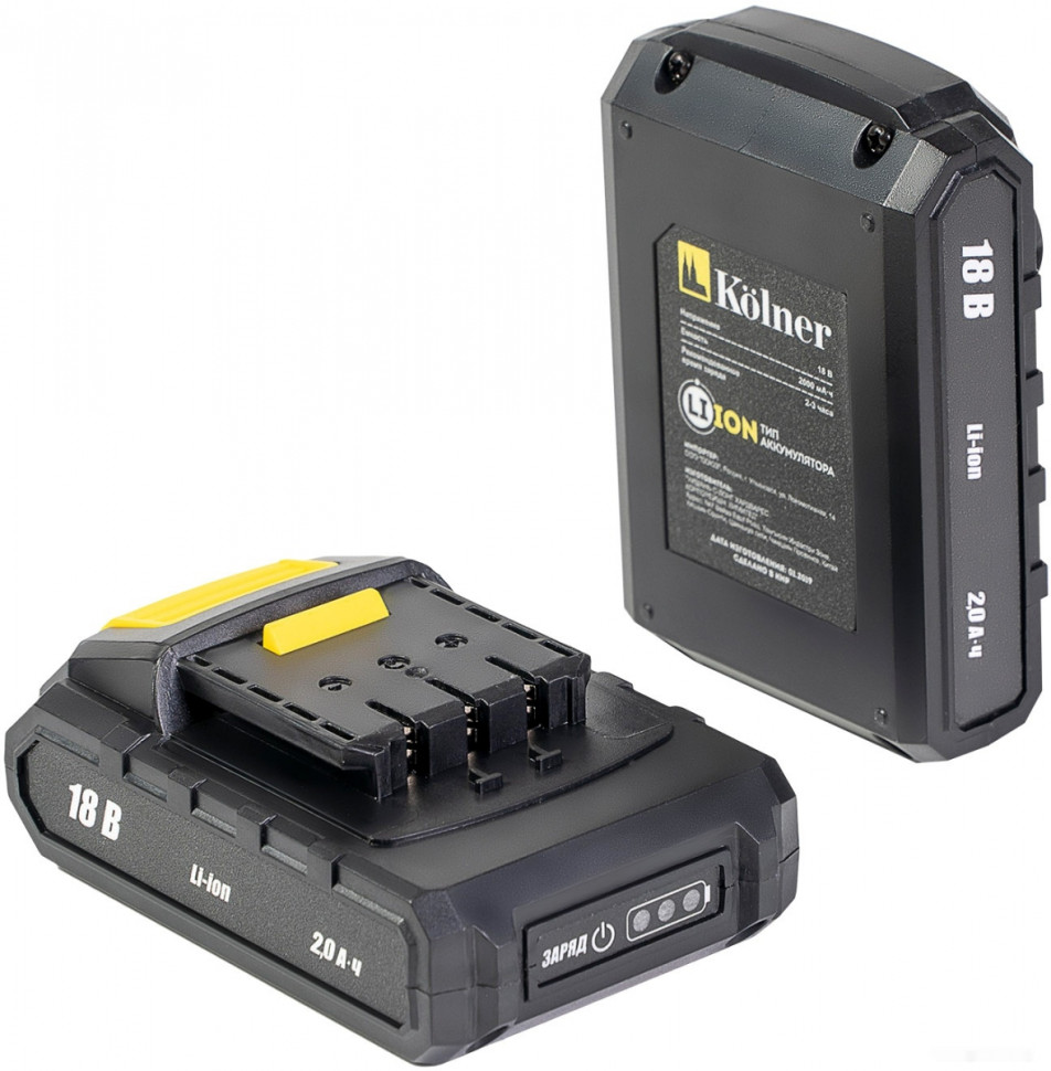 Дрель-шуруповерт Kolner KCD 18/2LC (с 2-мя АКБ) Дрель-шуруповерт Kolner KCD 18/2LC (с 2-мя АКБ)