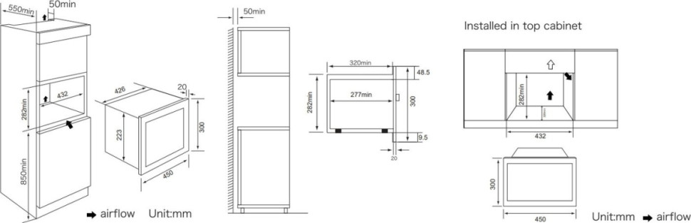 Микроволновая печь Weissgauff HMT-456 Микроволновая печь Weissgauff HMT-456