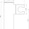 Смеситель Lauter Art 21CK9680C с лейкой Relexa Serene 21S00103
