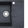 Кухонная мойка БелЭворс Mila L (черный, без сифона)