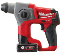 Перфоратор Milwaukee M12 CH-602X FUEL 4933451510 (с 2-мя АКБ, кейс)