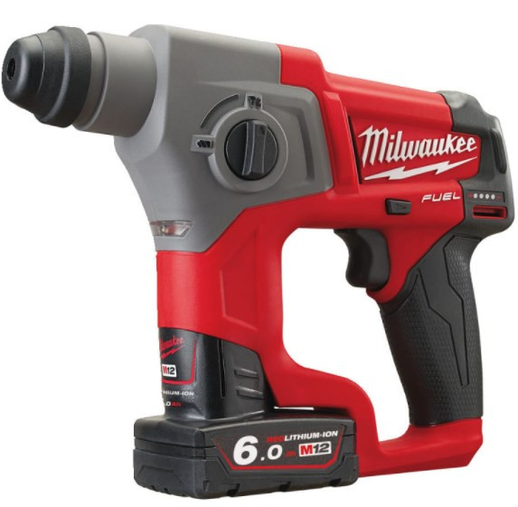 Перфоратор Milwaukee M12 CH-602X FUEL 4933451510 (с 2-мя АКБ, кейс) Перфоратор Milwaukee M12 CH-602X FUEL 4933451510 (с 2-мя АКБ, кейс)