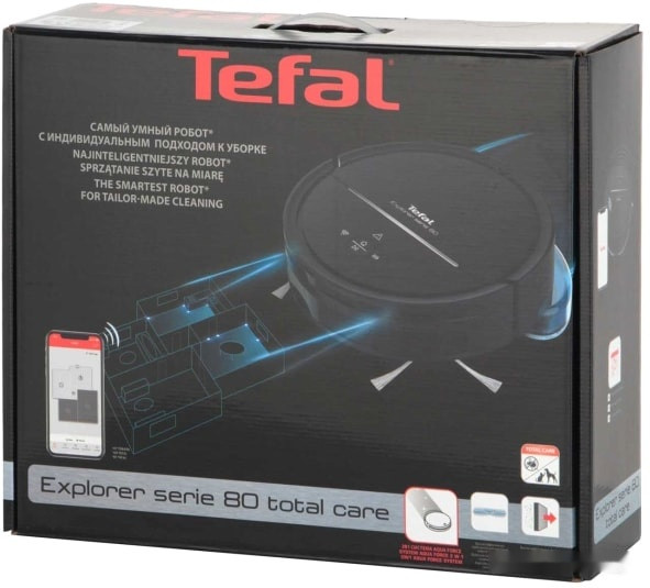 Робот-пылесос Tefal Explorer Serie 80 RG7765WH