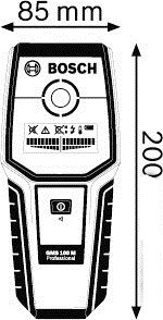 Детектор Bosch GMS 100 M Professional