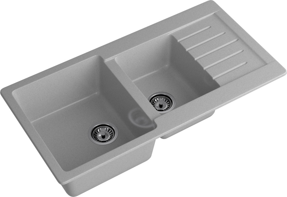 Кухонная мойка GranFest GF - P980KL серый Кухонная мойка GranFest GF - P980KL серый