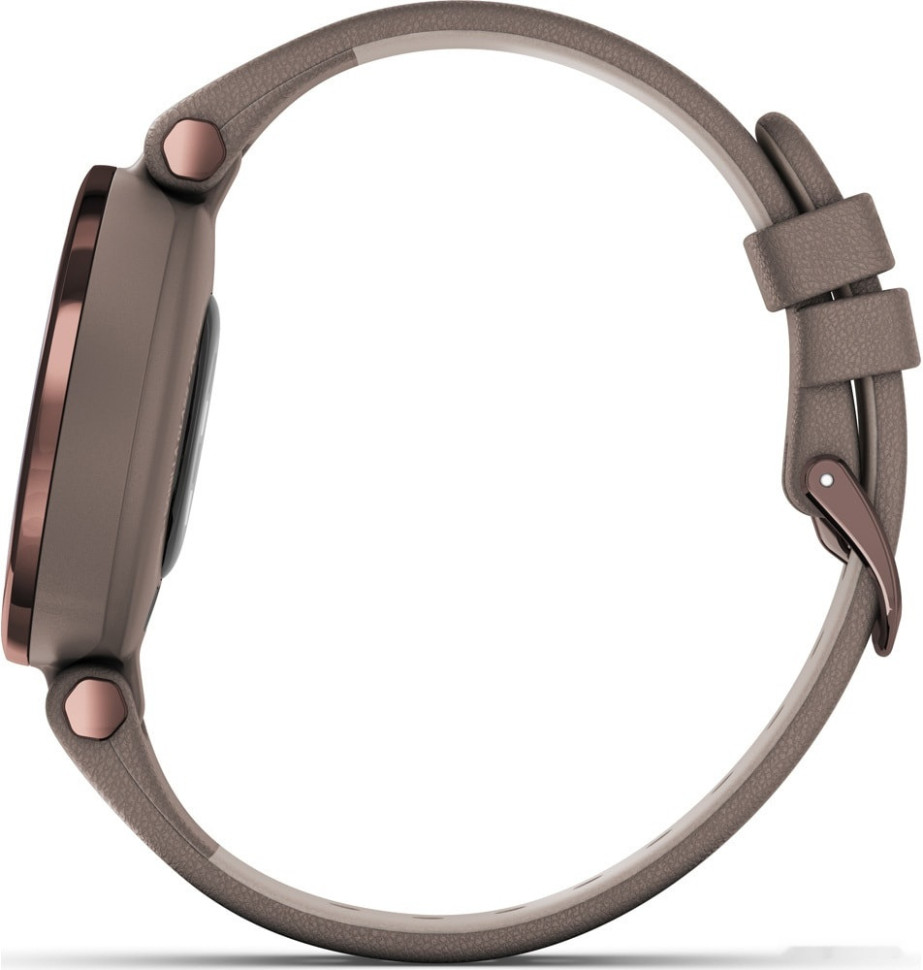 Умные часы Garmin Lily (темно-бронзовый/кожаный ремешок)