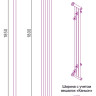 Полотенцесушитель Сунержа Хорда ПП 1800х195 30-4124-1800 Полотенцесушитель Сунержа Хорда ПП 1800х195 30-4124-1800