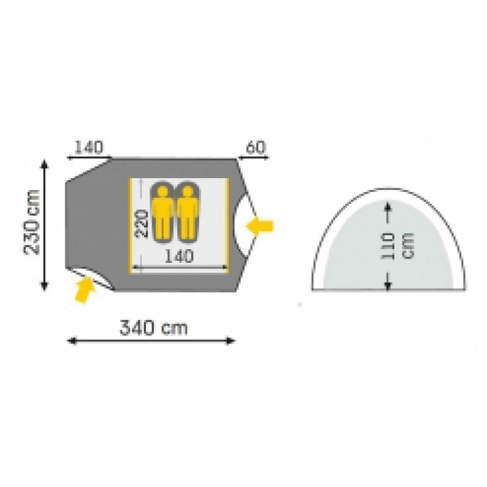 Палатка Talberg Sund Pro 2 Палатка Talberg Sund Pro 2