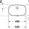 Умывальник Duravit D-Code 52.5x32 (0338490000) Умывальник Duravit D-Code 52.5x32 (0338490000)