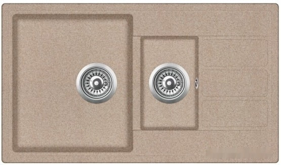 Кухонная мойка Zorg ECO 4 (бежевый)