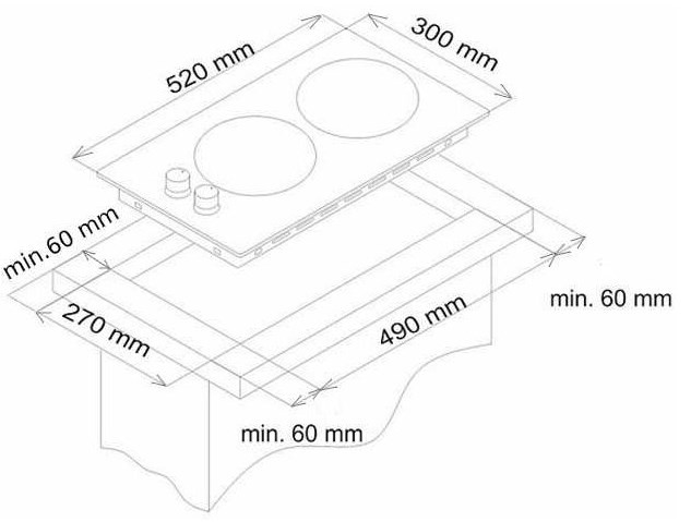 Варочная панель Simfer H30D12B020 Варочная панель Simfer H30D12B020