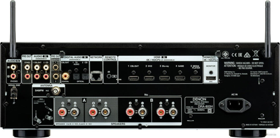 AV ресивер DENON DRA-800H (черный) AV ресивер DENON DRA-800H (черный)