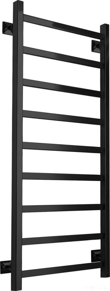 Полотенцесушитель Ростела Экспи Квадро V30 1/2" 9 перекладин 50x120 см (черный)
