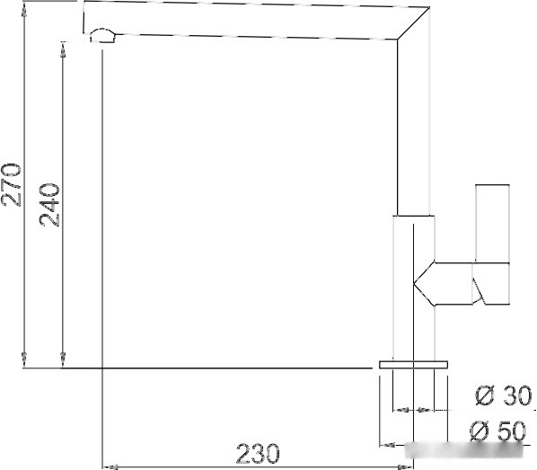 Смеситель Elleci Ares M73 Titanium Смеситель Elleci Ares M73 Titanium