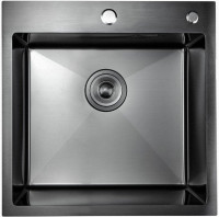 Кухонная мойка Stellar S5050NB-S1 (нано черный)