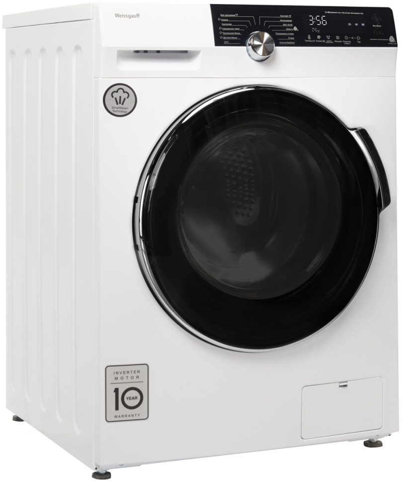 Стиральная машина Weissgauff WM 59412 DC Inverter Steam Стиральная машина Weissgauff WM 59412 DC Inverter Steam