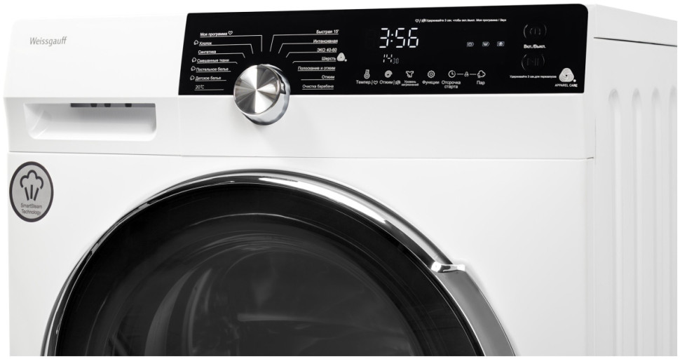 Стиральная машина Weissgauff WM 59412 DC Inverter Steam Стиральная машина Weissgauff WM 59412 DC Inverter Steam