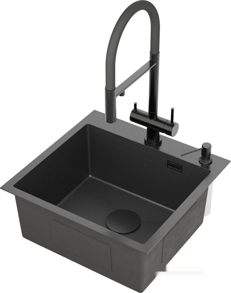 Кухонная мойка Roxen Snake 560220-50-BS Кухонная мойка Roxen Snake 560220-50-BS