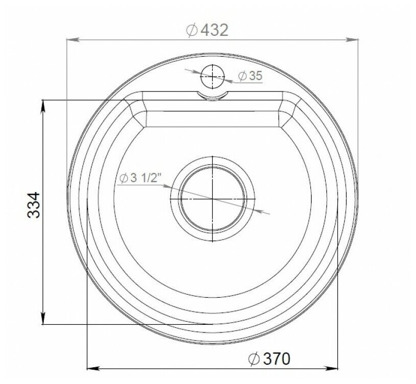 Кухонная мойка GranFest Smart GF-SM435 (Sand) Кухонная мойка GranFest Smart GF-SM435 (Sand)