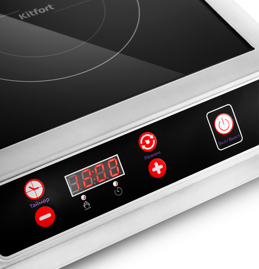 Настольная плита Kitfort KT-123 Настольная плита Kitfort KT-123