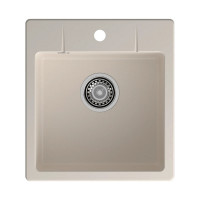 Кухонная мойка GranFest QUARZ GF-UR-245 (белый)