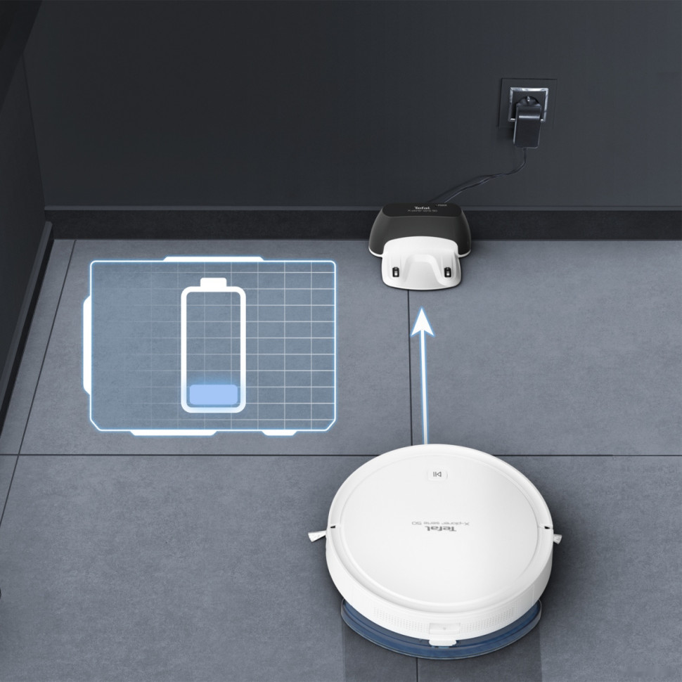 Робот-пылесос Tefal X-plorer Serie 50 RG7387WH Робот-пылесос Tefal X-plorer Serie 50 RG7387WH