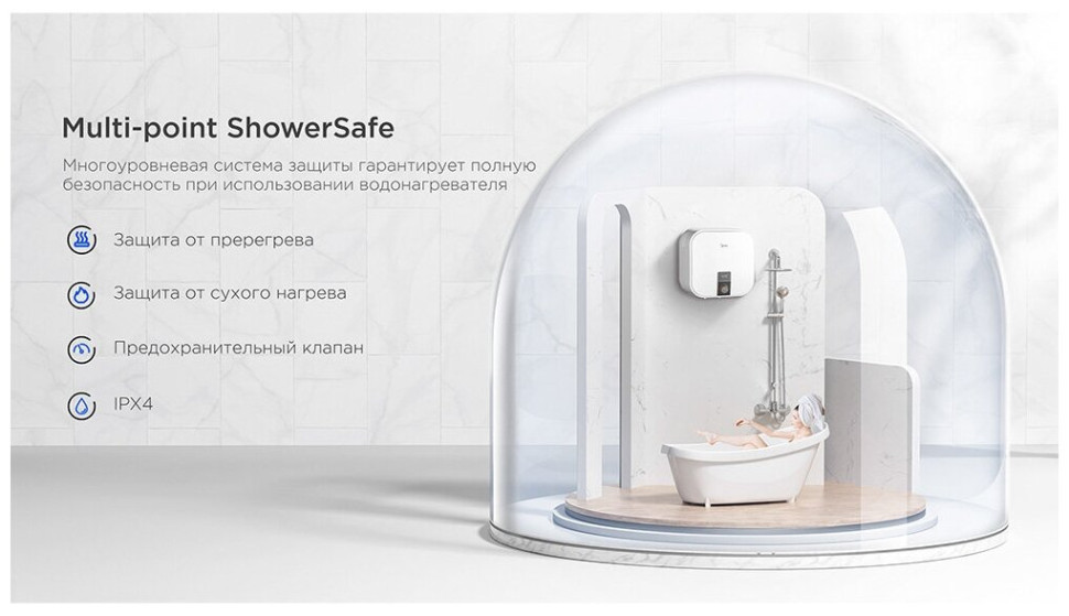 Водонагреватель Midea MWH-1520-KVM Водонагреватель Midea MWH-1520-KVM