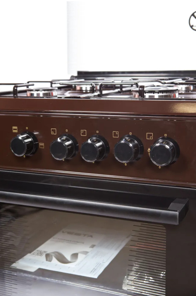 Плита Vesta Bergamo VGG 10-G (Brown) Плита Vesta Bergamo VGG 10-G (Brown)