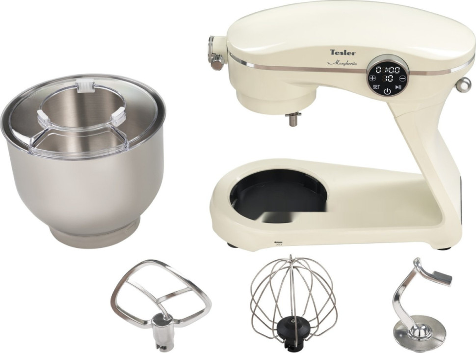 Кухонный комбайн Tesler KM-1860 (бежевый)