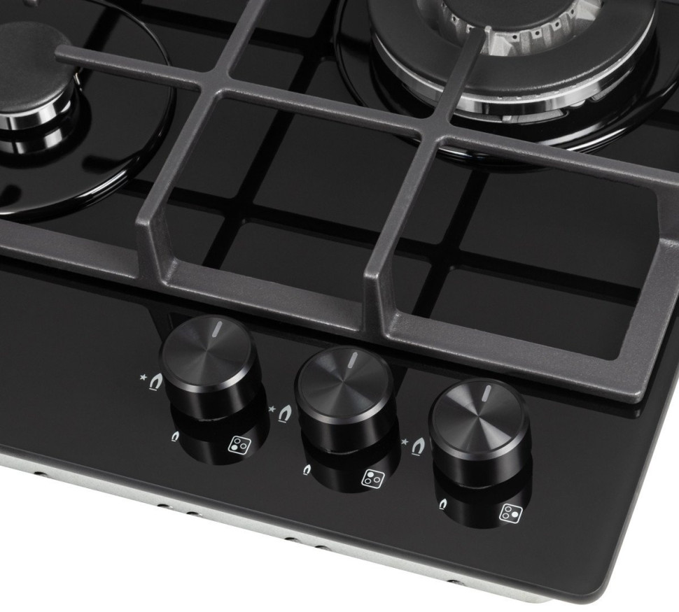 Варочная панель Zorg HAG45 FDW black