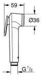 Смеситель Grohe BauCurve 124899