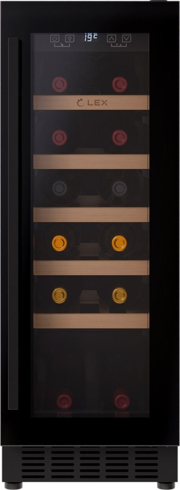 Винный шкаф LEX LWD3020BL