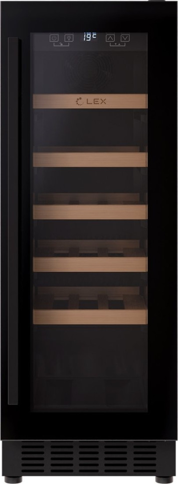 Винный шкаф LEX LWD3020BL