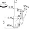 Смеситель Franke Smart Glenda 115.0706.985