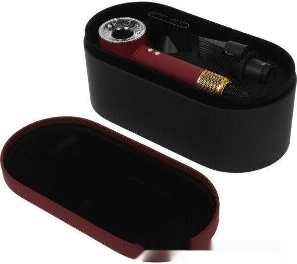 Фен Dyson HD16 Supersonic Nural Curly+Coily (евровилка, красный бархат/золотой) Фен Dyson HD16 Supersonic Nural Curly+Coily (евровилка, красный бархат/золотой)