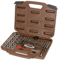 Набор плашек и метчиков Ombra OMT40S 40 предметов